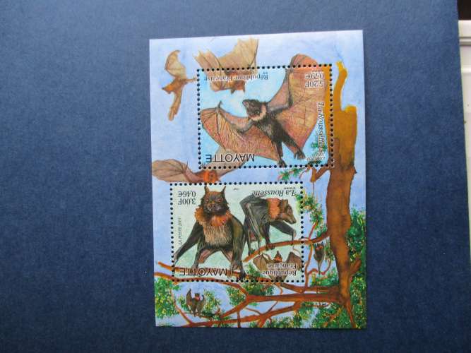 Mayotte y & t bloc 5 ** 2001