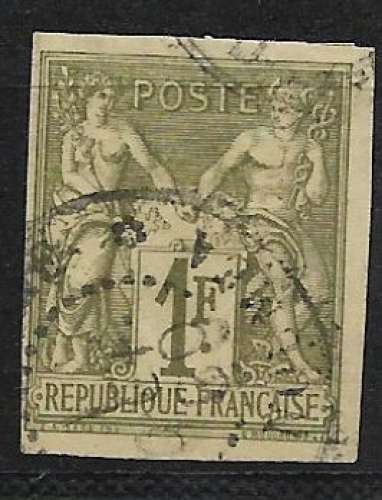 Emissions gales - 1877 - YT n° 29  oblitéré