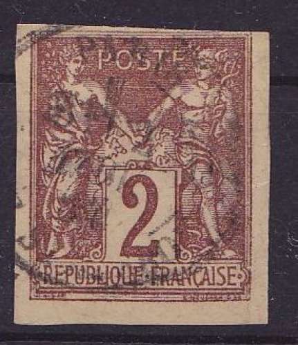 Emissions gales - 1887 - YT n°38  oblitéré