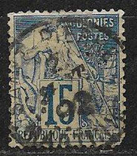 Emissions gales - 1881 - YT n°  51 oblitéré