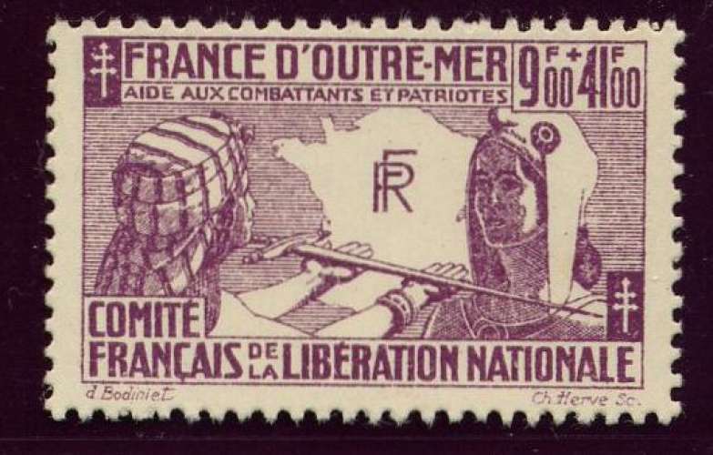 Emissions gales - 1943 - YT n°  64 * *
