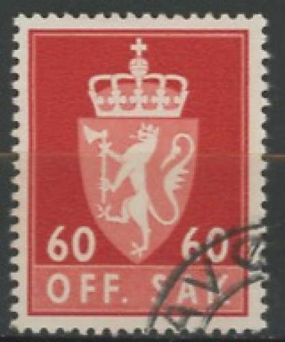 NORVEGE oblitéré N° 81