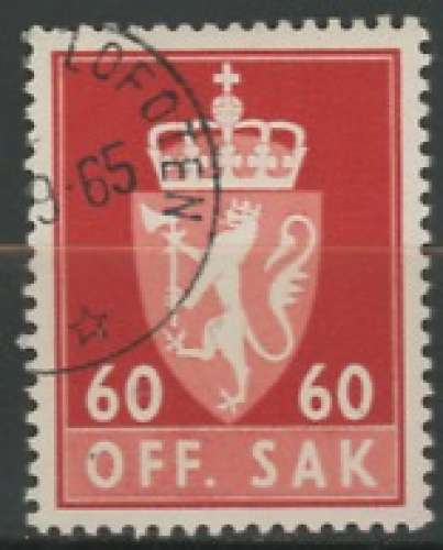 NORVEGE oblitéré N° 81
