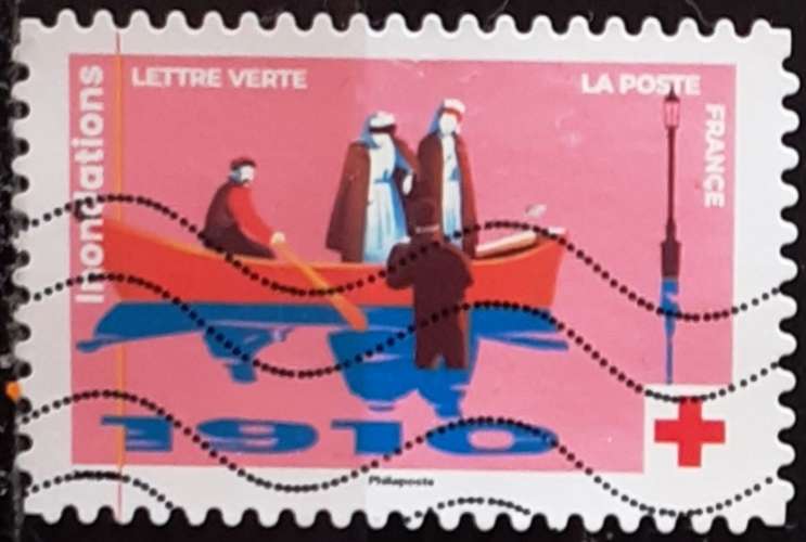 2024 - Adhésif YT N° 2414 - Croix Rouge