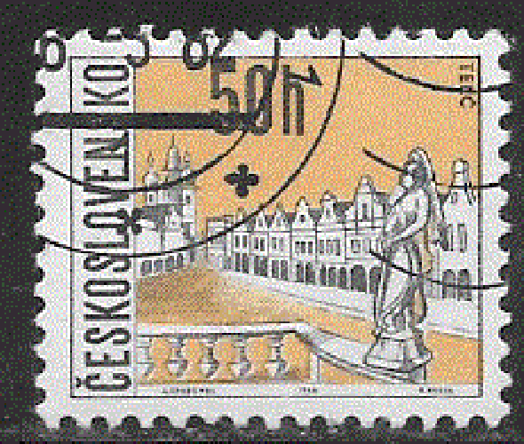 Tchécoslovaquie - YT  1520  obl  - Telc (1966)