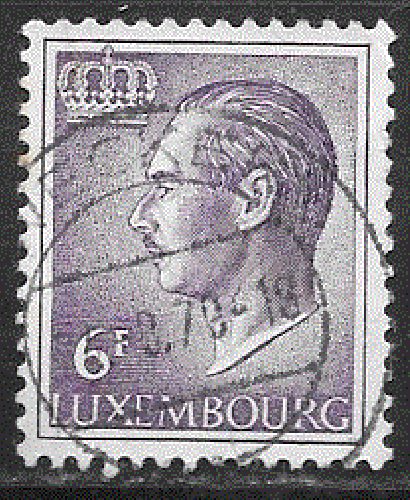 Luxembourg - YT  667  obl  - Grand-Duc Jean (1965)