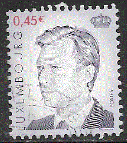 Luxembourg - YT  1496  obl  - Grand-Duc Henri  (2001)