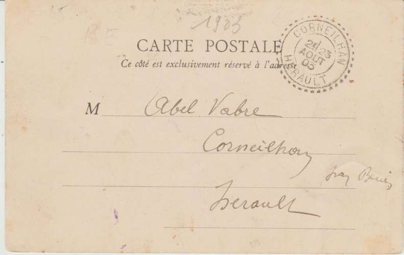 CPA PRECURSEUR LA BOURBOULE (63) HÔTEL DE LA METROPOLE