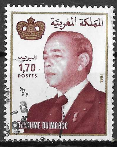 MAROC 1994 - Y&T1163 -  Roi Hassan II - oblitéré
