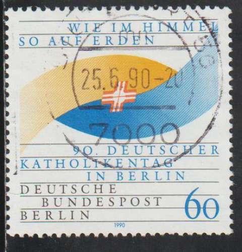 ALLEMAGNE BERLIN 1990 - Y&T N° 834