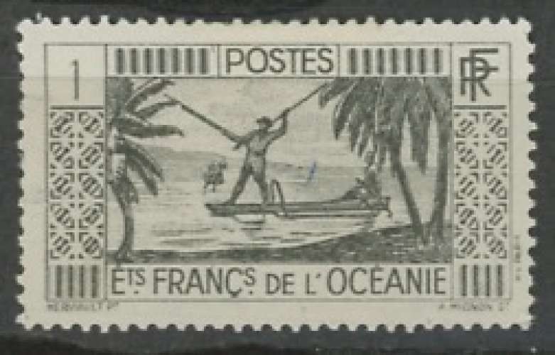 0CEANIE  neuf * N° 84   trace de charnière