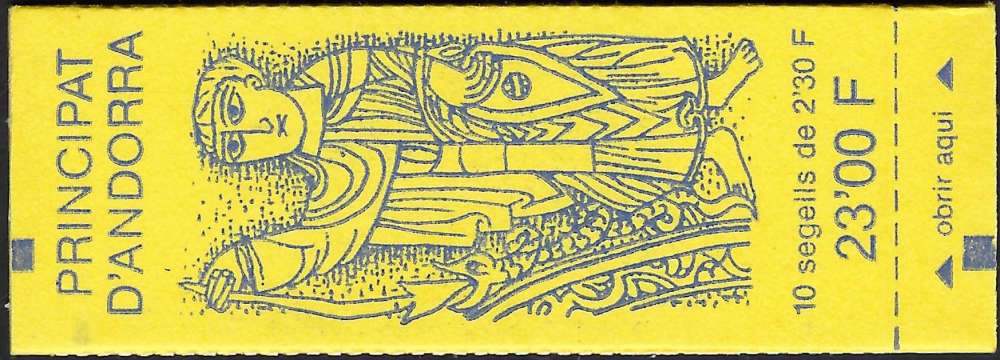 ANDORRE FRANCAIS Carnet N°3** - Cote 14.00 €