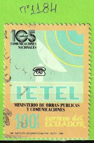 EQUATEUR YT N°1184 OBLIT