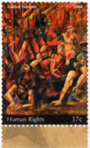 Droits de l'Homme : peinture 