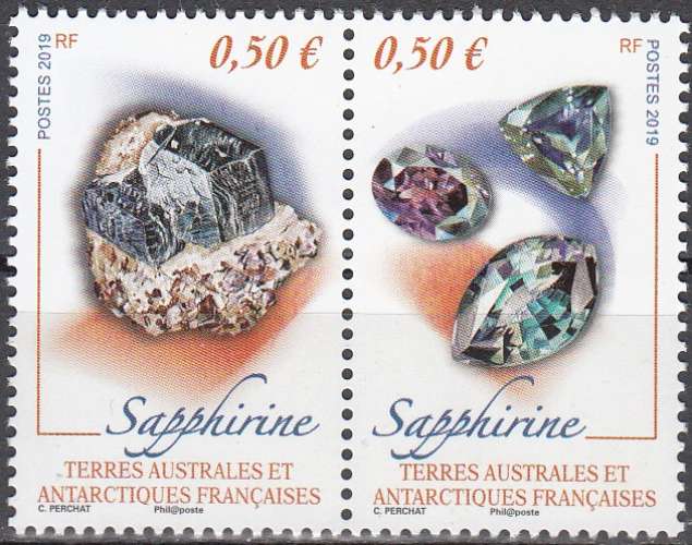 TAAF 2019 Minéral Sapphirine Neuf **