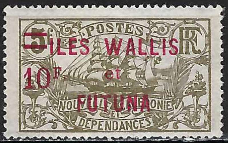 Wallis & Futuna - 1924-27 - Y & T n° 38 - MH