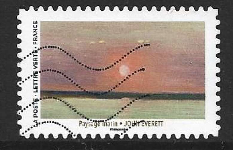 2025 FRANCE Adhesif 2519 oblitéré, soleil, Everett