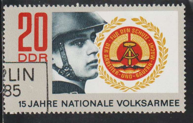 ALLEMAGNE RDA 1971 - Y&T N° 1334