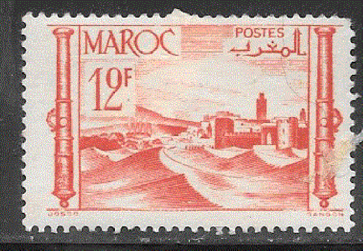 Maroc - YT  261  *  - Forteresse (1947) 