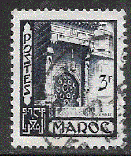Maroc - YT  281  obl - Fontaine Nedjarine (1949) 