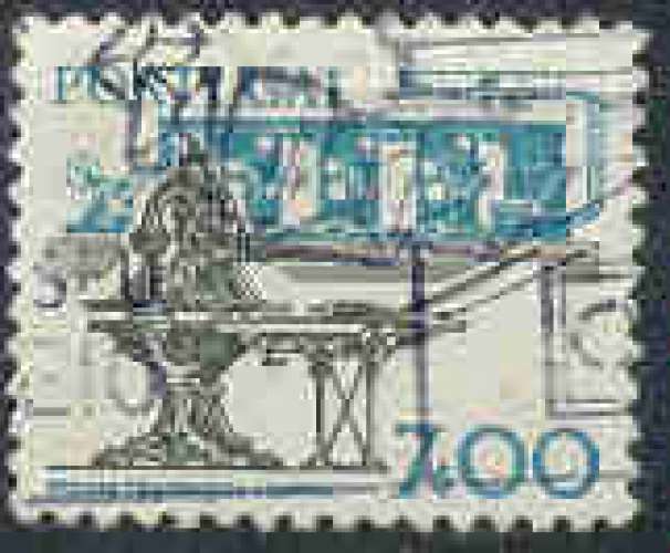 Instruments de travail : presse & rotatives d'imprimerie (1978) - YT 1371 °