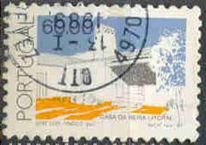 Architecture : maison du litoral de Beira (1987) - YT 1692 °