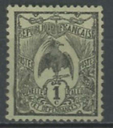 NOUVELLE CALEDONIE  neuf * N° 88     trace de charnière