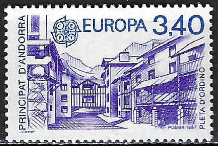 Andorre Français - 1987 - Y & T n° 359 - Europa - MNH