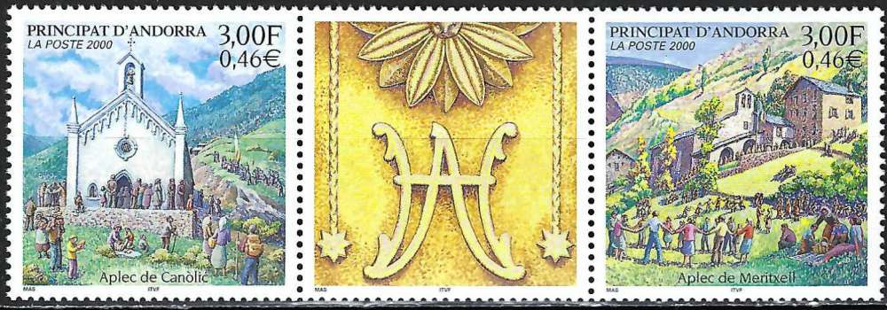 Andorre Français - 2000 - Y & T n° 531 & 532 - MNH