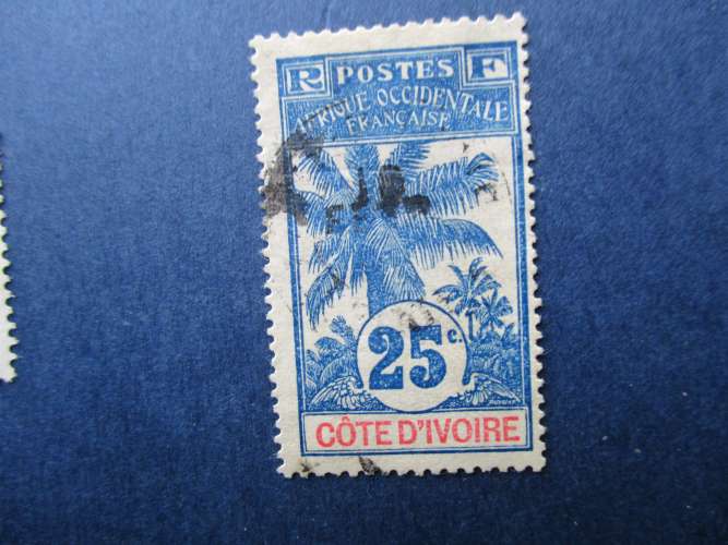 Cote  d' Ivoire y & t 27 obl 1906
