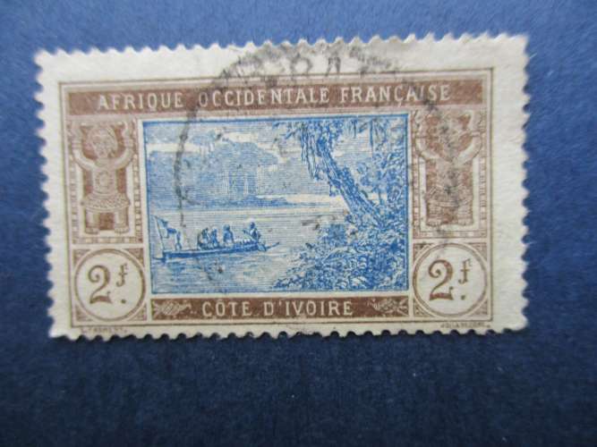 Cote  d' Ivoire y & t 56 obl 1913