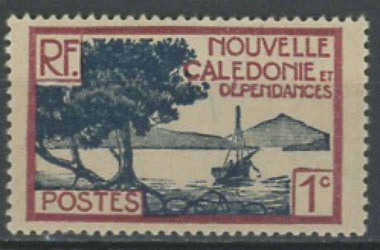 NOUVELLE CALEDONIE neuf * N° 139   trace de charnière