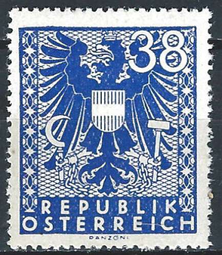 Autriche - 1945 - Y & T n° 590 - MNH