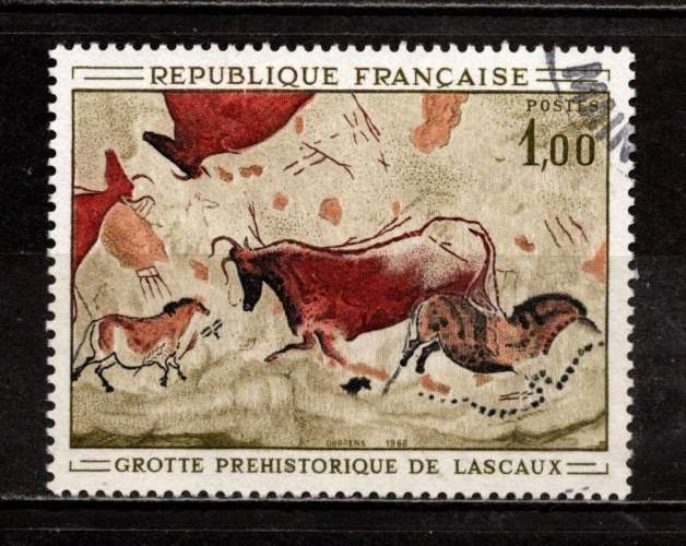 timbre France n° 1555 oblitéré, TB