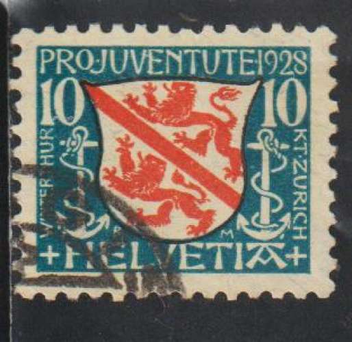 SUISSE 1928  - Y&T N° 232