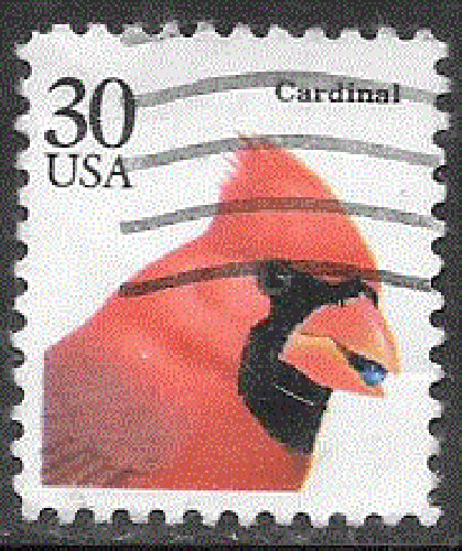 USA - YT  1954  obl   - Cardinal rouge (1991)