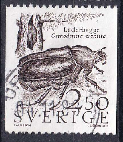 SUEDE - 1987 -  Insecte - Yvert 1408 Oblitéré