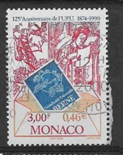 Monaco oblitéré F YT 2216
