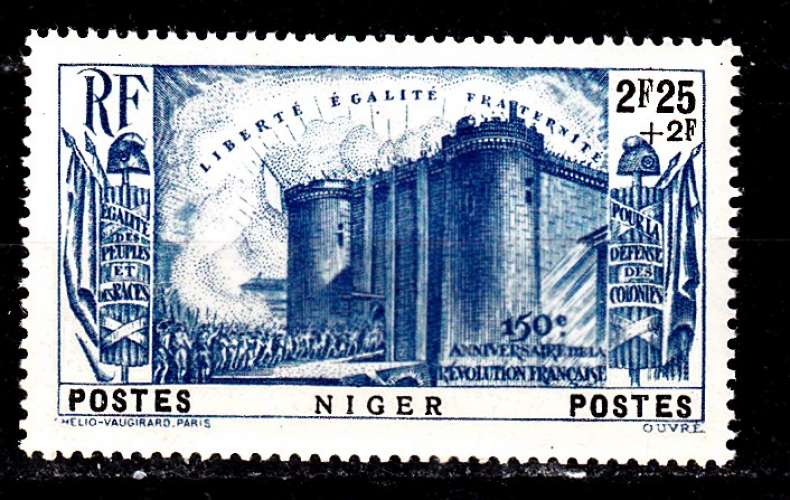 Niger   1939  N° Yvert 73  ** MNH
