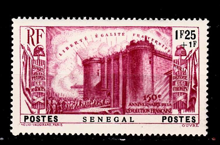 Sénagal  1939  N° Yvert 161   ** MNH