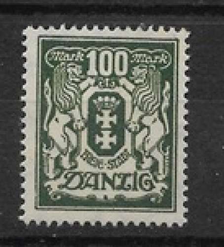 Dantzig  oblitéré YT 105