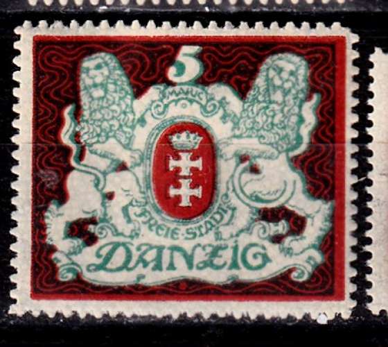 DANTZIG  1921   N° Yvert 120  * MH