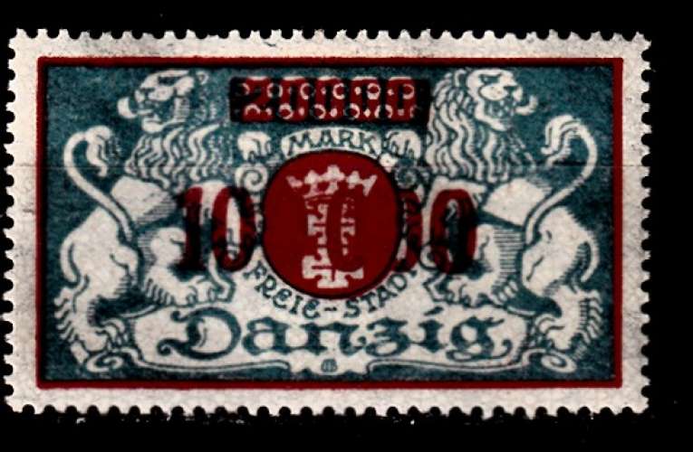 DANTZIG  1923   N° Yvert 146  * MH