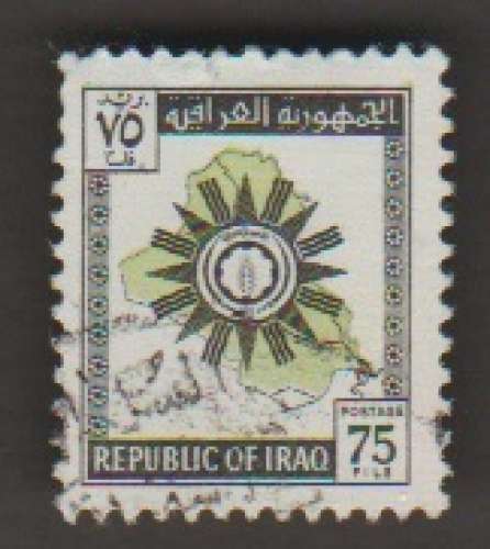 Iraq - Scott 328   carte / map