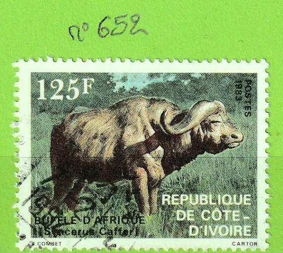 COTE D'IVOIRE YT N°652 OBLIT
