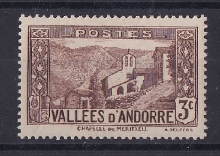 ANDORRE  Y/T   n° 26    neuf *   1932