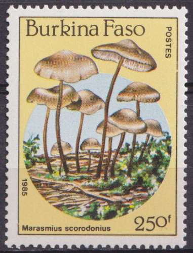 Burkina Faso 1985 Y&T 681 neuf ** - Champignons 