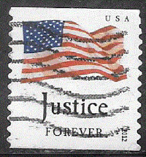 USA - YT  4468a  obl  - Drapeau (2012) 