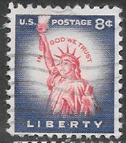 USA - YT  582 obl  - Statue de la Liberté (1954) 