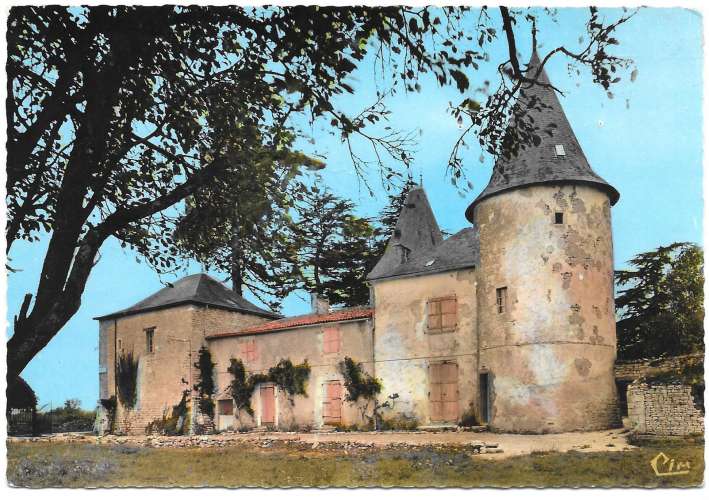 79 - Limalonges - Le château de Monteneau
